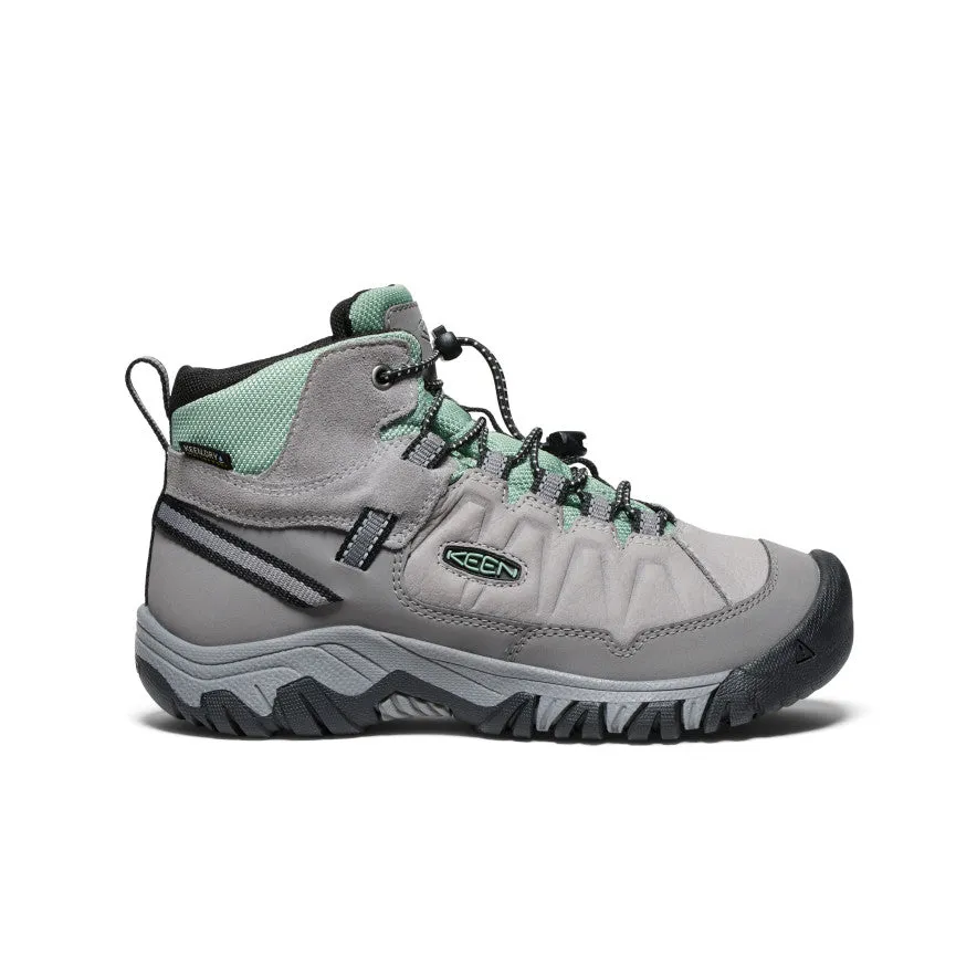 keen-targhee-iv-wasserdichte-wanderstiefel-gro-e-kids-alloy-granite-green image 1