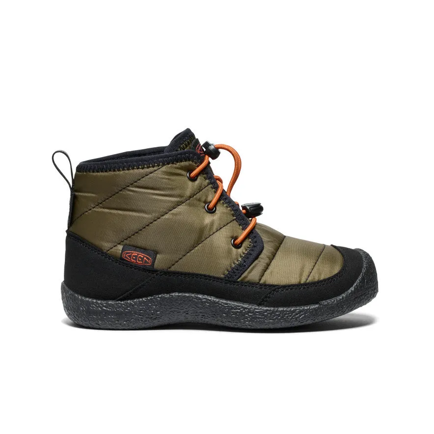 keen-howser-ii-wasserdicht-chukka-f-r-gro-e-kids-dark-olive-gold-flame-wintersti image 1
