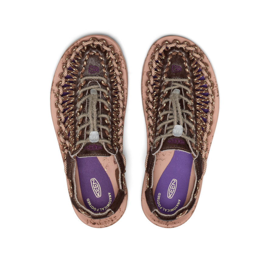 keen-uneek-leder-sneaker-all-gender-terrain-bison image 4