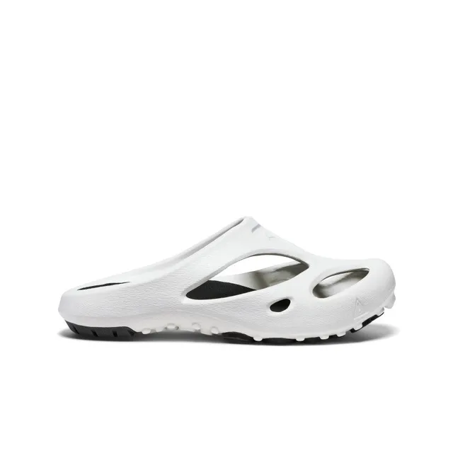 keen-shanti-f-r-damen-white-black-leichter-slipper-mit-strukturiertem-fu-bett image 1