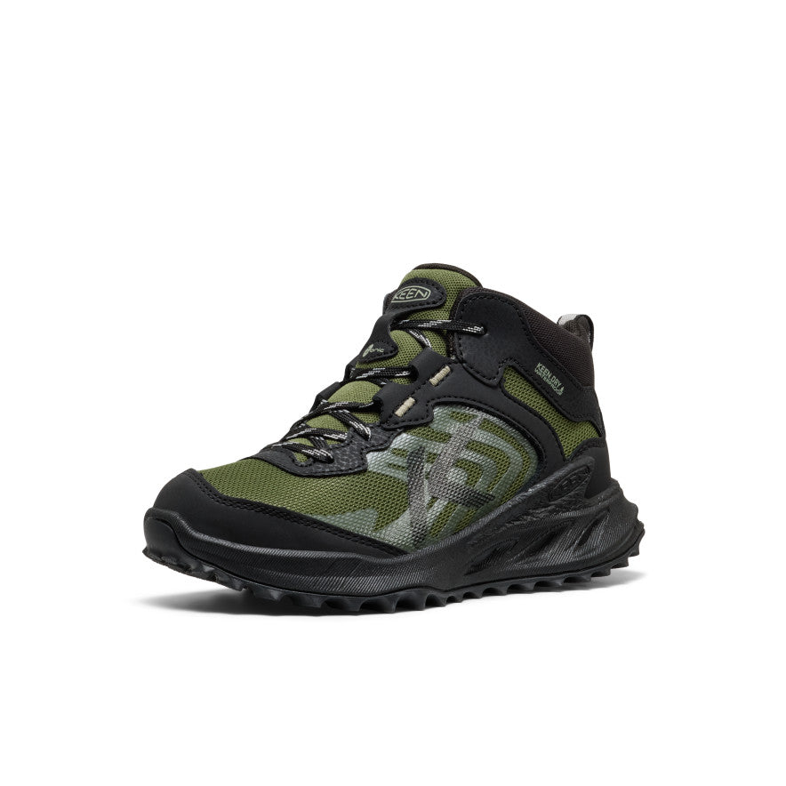 keen-zionic-wasserdichte-stiefel-gro-e-kids-black-bronze-green image 3