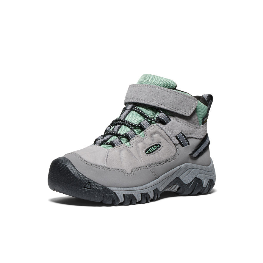 keen-targhee-iv-wasserdichte-wanderstiefel-little-kids-alloy-granite-green image 3